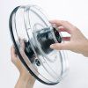 Posoda z vrtljivim cedilom STEEL, 6,0 l, srebrn, iz nerjavečega jekla, OXO