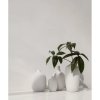 Vaza CEOLA, bela, 21 cm, Blomus