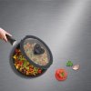 Pokrov za lonec INGENIO L9849053 16 + 18 + 20 cm, set 3 kosov, steklo, Tefal