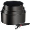 Set posode INGENIO UNLIMITED L7639102, set 4 kosov, nelepljiva površina, Tefal