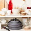 Set namizne posode INGENIO NATURAL FORCE L3969053, set 5 kosov, nelepljiva površina, Tefal