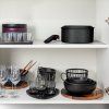 Set posode INGENIO BLACK STONE L3998902, set 4 kosov, nelepljiva površina, Tefal
