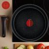 Set posode INGENIO BLACK STONE L3998902, set 4 kosov, nelepljiva površina, Tefal