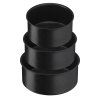 Set posode INGENIO BLACK STONE L3998902, set 4 kosov, nelepljiva površina, Tefal