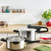 Tlačni lonec SECURE TRENDY P2584301, set 2 kosov, 4 + 6 l, nerjaveče jeklo, Tefal