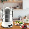 Parni kuhalnik CONVENIENT SERIES DELUXE VC502D10 9 l, bela, Tefal