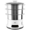 Parni kuhalnik CONVENIENT SERIES DELUXE VC502D10 9 l, bela, Tefal
