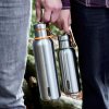 Termovka, 750 ml, oranžna barva, nerjaveče jeklo, Black+Blum