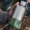Steklenica za vodo EXPLORER, 650 ml, oljčna, nerjaveče jeklo, Black+Blum