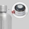 Steklenica za vodo EXPLORER, 650 ml, morska, iz nerjavečega jekla, Black+Blum
