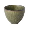 208861 salek sencha ridged 150 ml zelena keramika mij