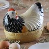 Kuhinjska posoda za shranjevanje MOTHER HEN, 21 cm, črna/bela, kamenina, Mason Cash