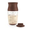 210343 8 sejkr na palacinky a livance 500 ml hneda plast lekue