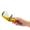 Dressing shaker, 180 ml, siva, plastika, Lékué