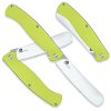 Žepni nož EASY, 11 cm, rumena, Dellinger