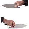 Kuharski nož THE KNIFE JADE DAMASCUS, 26 cm, zelena, Güde