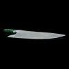 Kuharski nož THE KNIFE JADE DAMASCUS, 26 cm, zelena, Güde