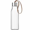 Steklenica za vodo 500 ml, mocca pašček, plastika, Eva Trio