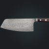 Japonski nož CHAI DAO DAMASCUS, 16 cm, rjava, Güde