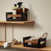 Kuhinjski organizator NORDIC KITCHEN, 27 x 19 cm, črna, plastika/bambus, Eva Solo