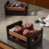 Kuhinjski organizator NORDIC KITCHEN, 27 x 19 cm, črna, plastika/bambus, Eva Solo