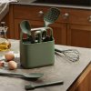 Kuhinjski organizator GREEN TOOLS 20 cm, zelena, plastika, Eva Trio