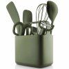 Kuhinjski organizator GREEN TOOLS 20 cm, zelena, plastika, Eva Trio