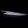 Kuharski nož THE KNIFE GRENADILL DAMASCUS, 26 cm, rjava, Güde