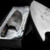 Kuharski nož THE KNIFE GRENADILL DAMASCUS, 26 cm, rjava, Güde
