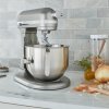 Stoječi mešalnik HEAVY DUTY 5KSM70JPX, 6,6 l, srebrna, KitchenAid