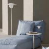 Prenosna namizna svetilka ANI MINI, 21 cm, LED, bela, aluminij, Blomus