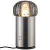 Prenosna namizna svetilka IRIS, 18 cm, LED, srebrna, aluminij, Blomus