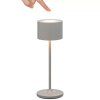 Prenosna namizna svetilka FAROL MINI, 19,5 cm, LED, bela, satelitsko siva, Blomus
