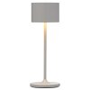 Prenosna namizna svetilka FAROL MINI, 19,5 cm, LED, bela, satelitsko siva, Blomus