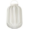 Prenosna namizna svetilka LITO M, 49 cm, LED, svilnato siva, jeklo, Blomus