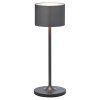 Prenosna namizna svetilka FAROL MINI, 19,5 cm, LED, kovinska barva, aluminij, Blomus