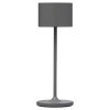Prenosna namizna svetilka FAROL MINI, 19,5 cm, LED, toplo siva, aluminij, Blomus