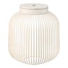 Prenosna namizna svetilka LITO M, 30,5 cm, LED, svilnato siva, jeklo, Blomus