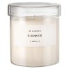 Dišeča sveča VALOA SUMMER L, 7,5 cm, set 2 kosov, rezervno polnilo, Blomus