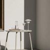 Prenosna namizna svetilka ANI MINI, 21 cm, LED, toplo siva, aluminij, Blomus