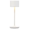 Prenosna namizna svetilka FAROL MINI, 19,5 cm, LED, bela, aluminij, Blomus
