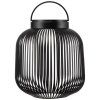 Prenosna namizna svetilka LITO M, 30,5 cm, LED, črna, jeklo, Blomus