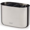 Lonček za zobne ščetke EASYSTORE LUXE 70581, srebro, nerjaveče jeklo, Joseph Joseph