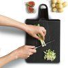 Deska za rezanje CHOP2POT 60205, 45 x 26 cm, črna, plastika, Joseph Joseph