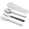 Set jedilnega pribora GOEAT 81126, potovalni, set 3 kosov, nerjaveče jeklo, Joseph Joseph