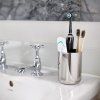 Lonček za zobne ščetke EASYSTORE LUXE 70580, srebrna, nerjaveče jeklo, Joseph Joseph