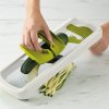 Mandoline rezalnik MULTI-GRIP PLUS 20186, 38 cm, bela, plastika, Joseph Joseph
