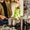 Deska za rezanje CHOP2POT 60204, 45 x 26 cm, zelena, plastika, Joseph Joseph