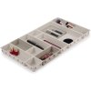 Organizator ličil VIVA 75010, set 12 kosov, krem, plastika, Joseph Joseph