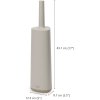 Ščetka za stranišče FLEX 360 70573, 43 cm, ecru, plastika, Joseph Joseph
